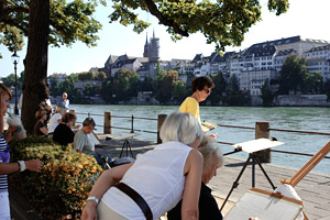 Basel in der nahegelegenen Schweiz
